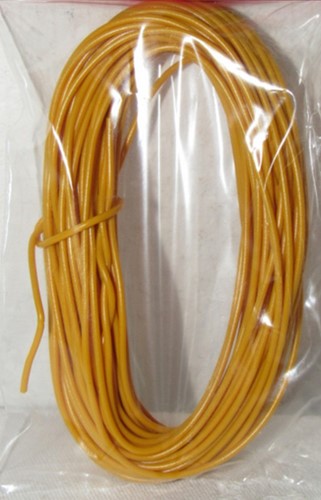 tOm 01130304  - Wire, 0.22 mm2 cross section, YELLOW