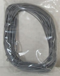 tOm 01130305  - Wire, 0.22 mm2 cross section, GRAY