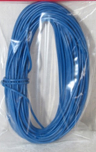 tOm 01130307  - Wire, 0.22 mm2 cross section, BLUE