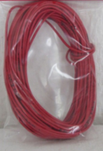 tOm 01130401  - Wire, 0.50 mm2 cross section, RED