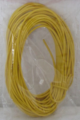 tOm 01130404  - Wire, 0.50 mm2 cross section, YELLOW