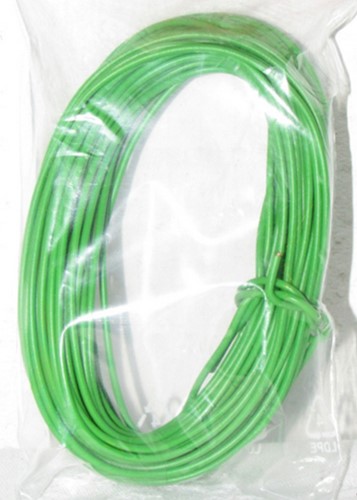 tOm 01130408  - Wire, 0.50 mm2 cross section, GREEN