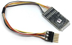 Train-O-Matic 02010207  - Lokommander II Mini W6P 6 Pins Nem651 kabel 6 draden (52)