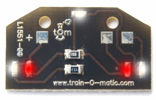tOm 02070201  - Shine LT1 Locomotief verlichting Koud Wit/Rood (57)