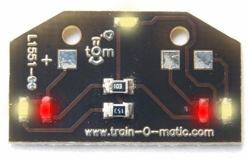 tOm 02070202  - Shine LT2 Locomotiefverlichting warm Wit/Rood (57)