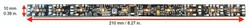Train-O-Matic 02070320  - Shine Plus Midi Ana Warm White LED 10 Lengte 210 mm Breedte 11 mm (59)