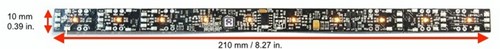 tOm 02070320  - Shine Plus Midi Ana Warm White LED 10 Lengte 210 mm Breedte 11 mm (59)