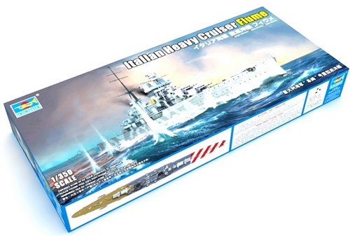 Trumpeter 05348 1:350 - Italian Heavy Cruiser Fiume 1:350 (Open Verpakking)