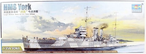 Trumpeter 05351 - HMS York 1:350 (Open Verpakking)