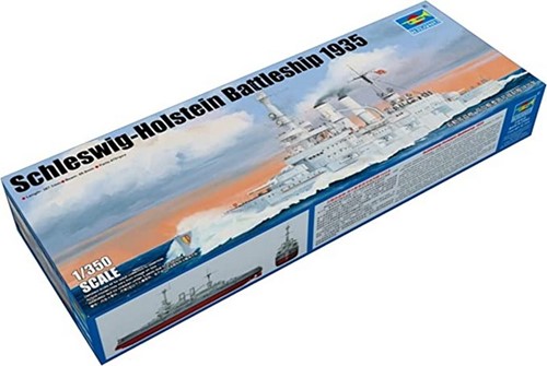 Trumpeter 05354 - Battleship Schleswig-Holstein 1935 1:350 (Open Verpakking)