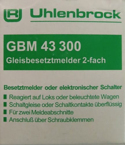 Uhlenbrock GBM43300  - 2-voudige Bezetmelder