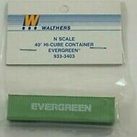 Walthers 933-3403 N - Container 40 voet Evergreen