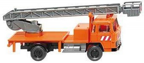Wiking 0644 01 H0 - Magirus Hijsbakwagen Oranje