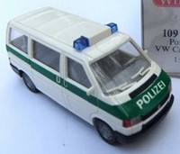 Wiking 109 01 23 H0 - Volkswagen Caravelle Polizei