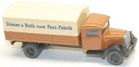 Wiking 842 03 24 H0 - Mercedes Benz L 2500 Bruin Diener & Roth