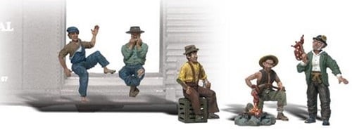 Nieuwe tweedehands figuren van Woodland Scenics