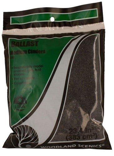 Woodland Scenics B76 - Ballast Sintels Fijn 200gr