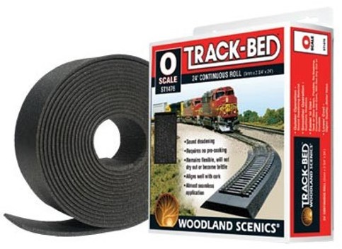 Woodland Scenics ST1476 0 - Ballastbed Spoor 0