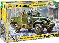 Zvezda 3519  - M-3 Scout Car 1:35